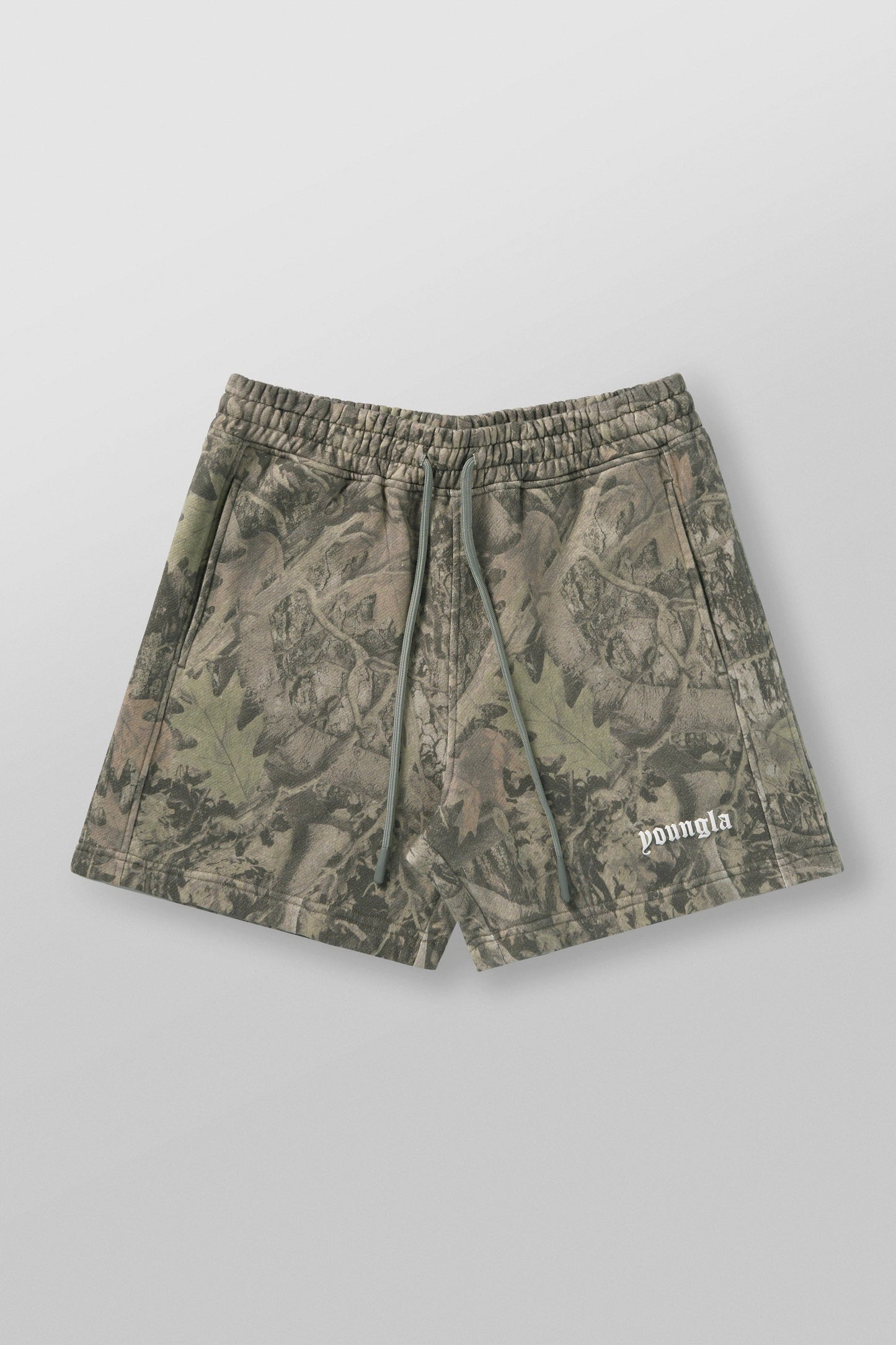 1118 - Tree Camo Cotton Shorts