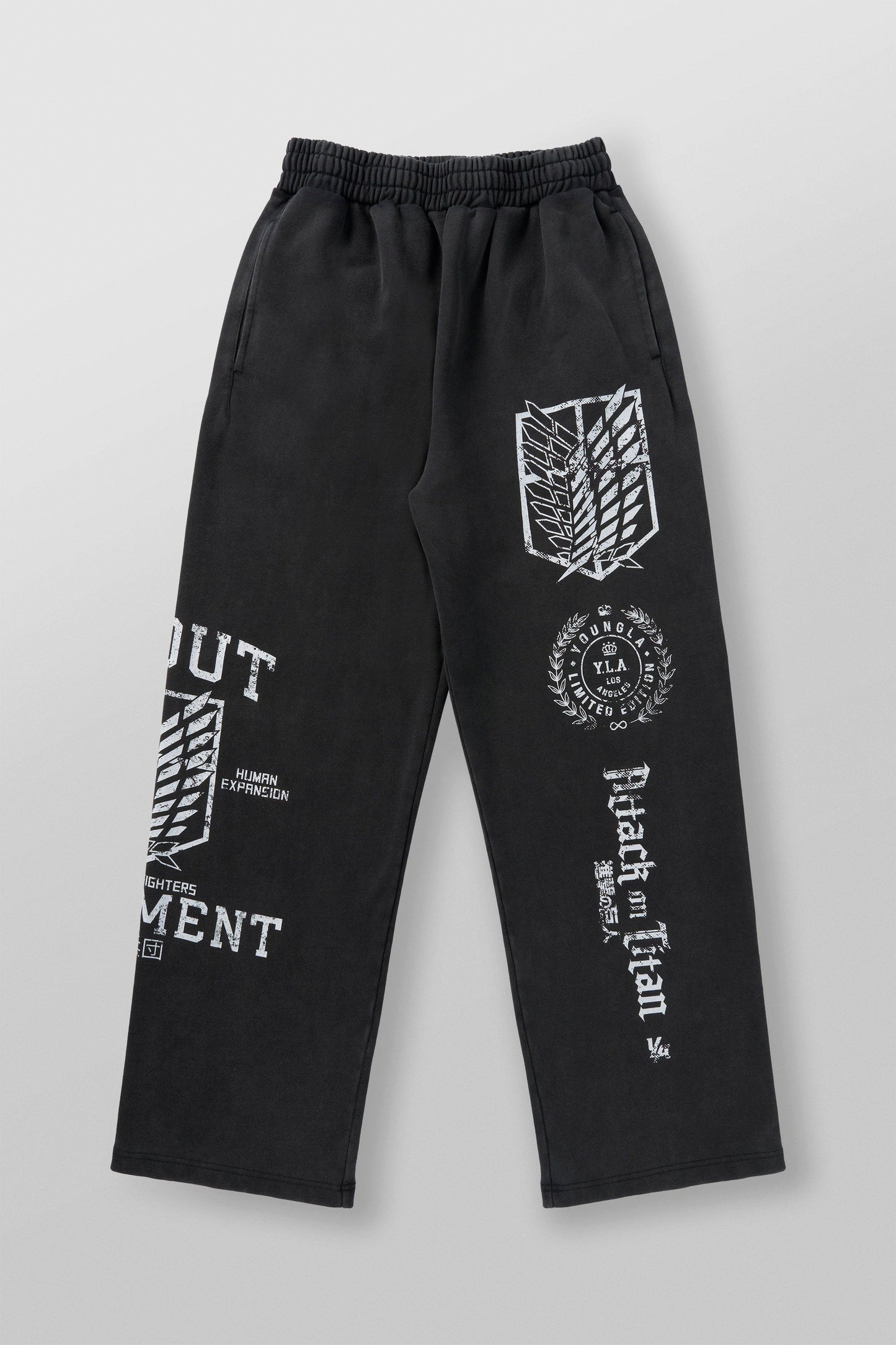 2128 - AOT?  x YLA Baggy Joggers