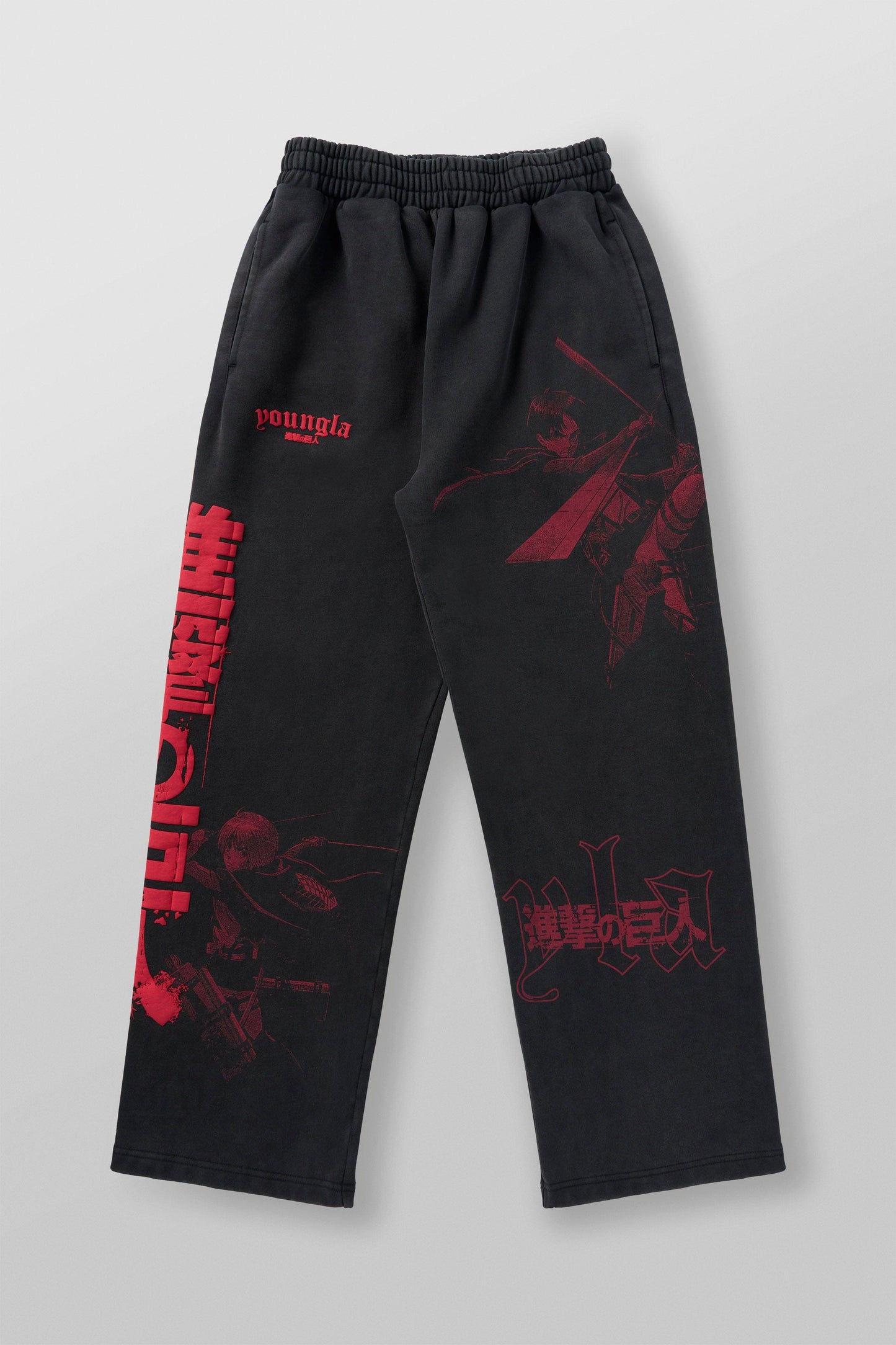 2128 - AOT?  x YLA Baggy Joggers